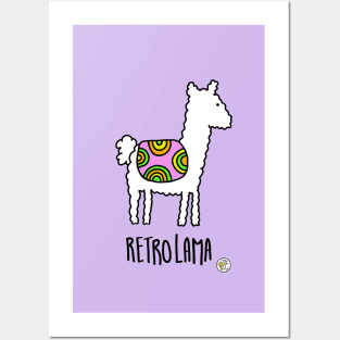 Cute Lama! Posters and Art